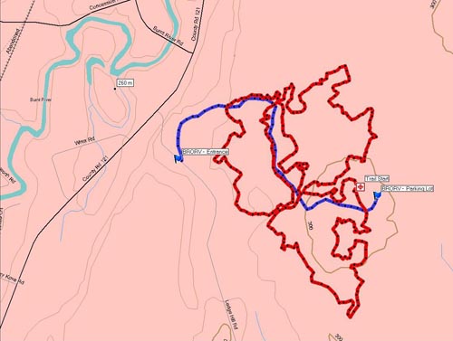 Burnt River Trail System GPS Map